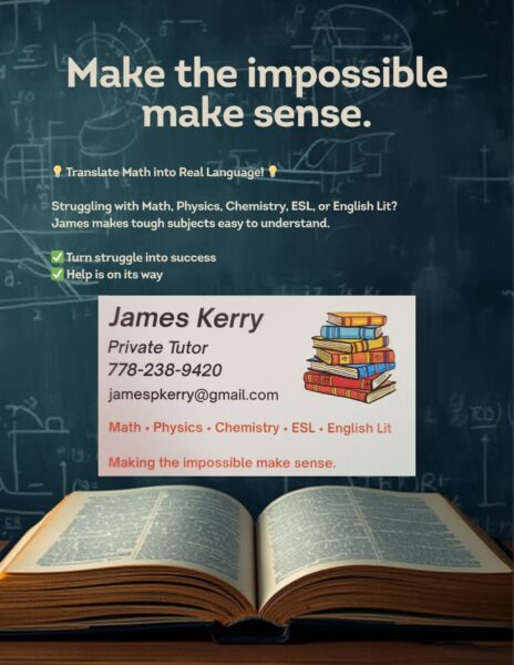 Tutor James Kerry