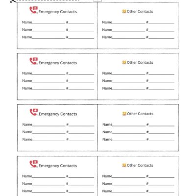 Print-Ready Digital File (8.5" × 11") You will receive a digital file that you can print at home or at a print shop. Printing and laminating are not included.
